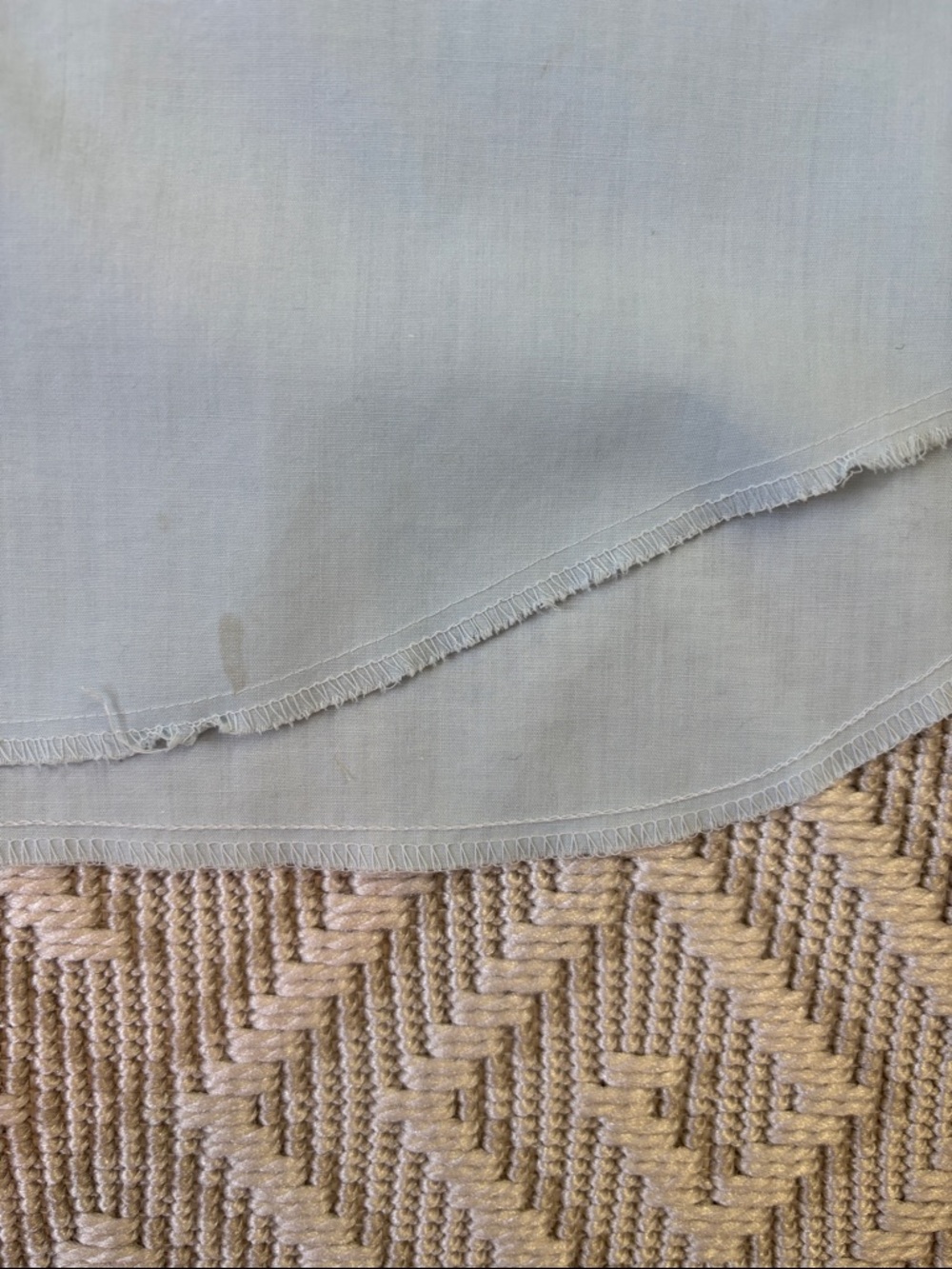 Chute#1 Vintage Light Blue Embroidered Western-Style Men's Button-Down Shirt - Picture 8 of 10